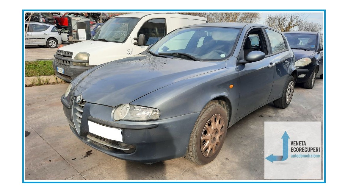 ALFA ROMEO 147 W8 del 2003 parti usate e ricambi - Tipo Motore AR37203