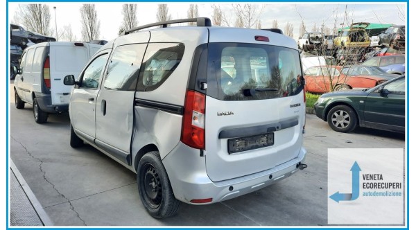 DACIA DOKKER  del 2014 parti usate e ricambi - Tipo Motore K9KC6