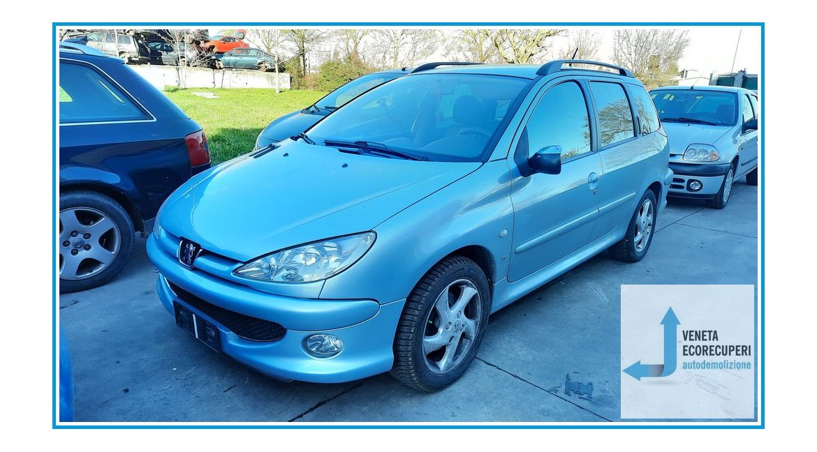 PEUGEOT 206  del 2004 parti usate e ricambi - Tipo Motore KFU