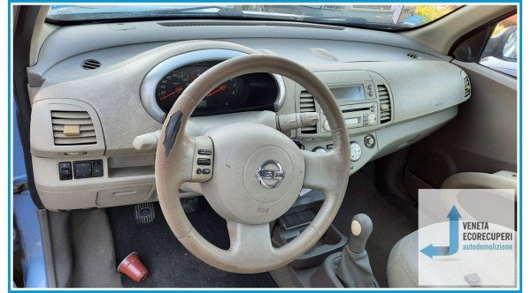 NISSAN MICRA K12E del 2004 parti usate e ricambi - Tipo Motore CR12