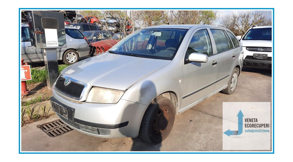 SKODA FABIA 6Y del 2004 parti usate e ricambi - Tipo Motore BBY