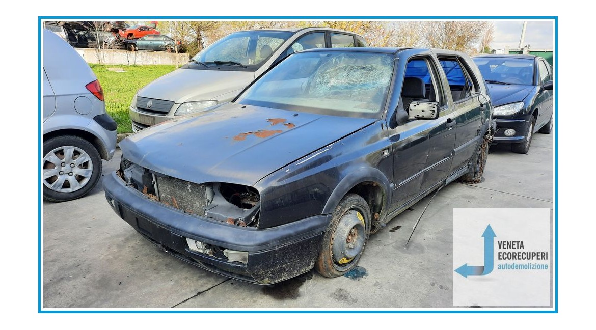 VOLKSWAGEN GOLF 1H del 1993 parti usate e ricambi - Tipo Motore ABD