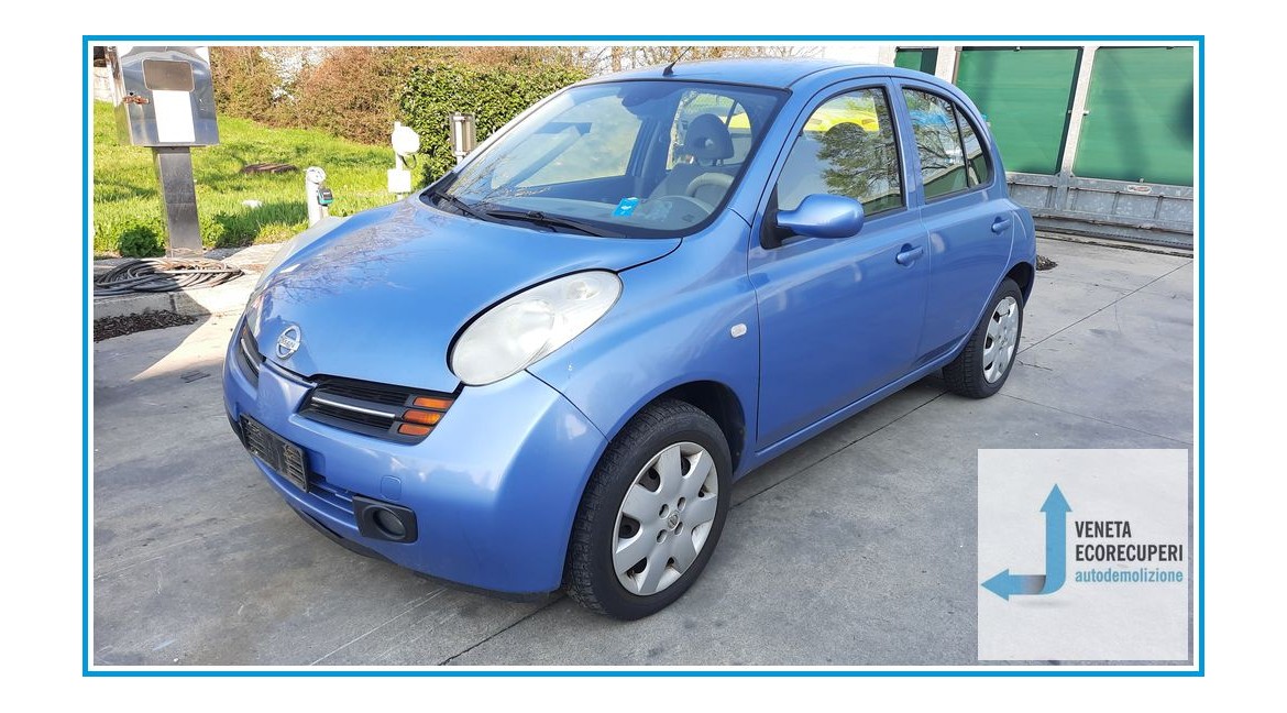 NISSAN MICRA K12E del 2004 parti usate e ricambi - Tipo Motore K9K