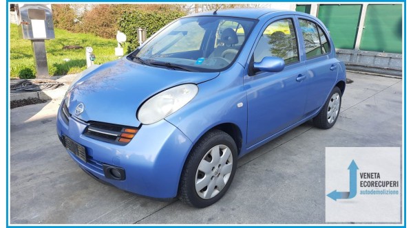 NISSAN MICRA K12E del 2004 parti usate e ricambi - Tipo Motore K9K