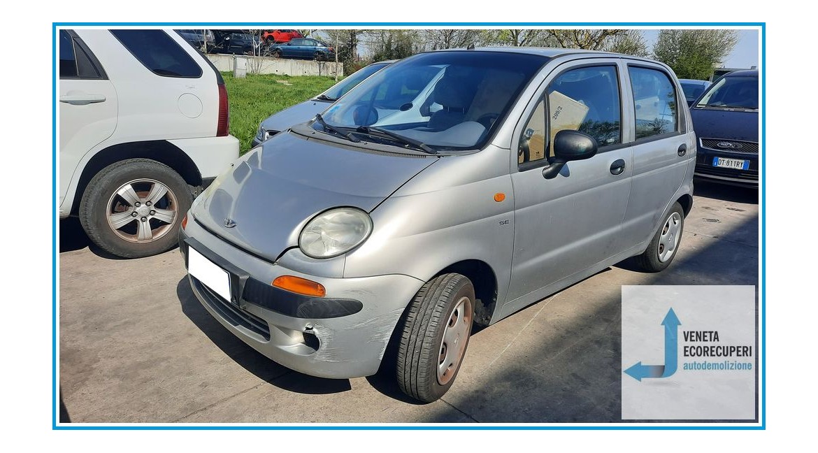 CHEVROLET (DAEWOO) MATIZ M100 del 2000 parti usate e ricambi - Tipo Motore F8CV