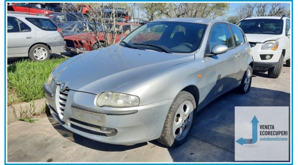 ALFA ROMEO 147 W8 del 2004 parti usate e ricambi - Tipo Motore AR37203