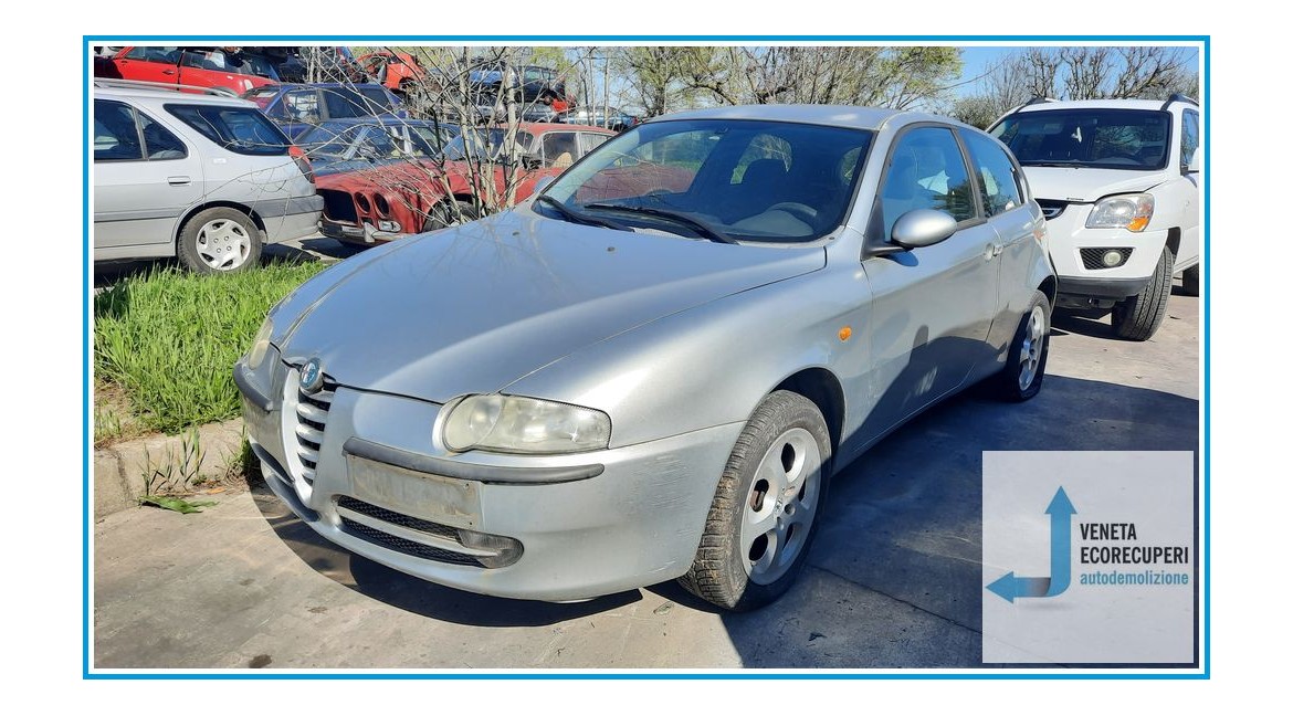 ALFA ROMEO 147 W8 del 2004 parti usate e ricambi - Tipo Motore AR37203