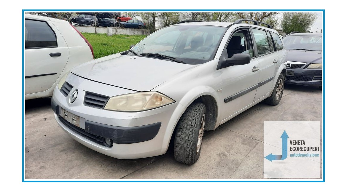 RENAULT MEGANE 2a Serie  del 2005 parti usate e ricambi - Tipo Motore K9KF7