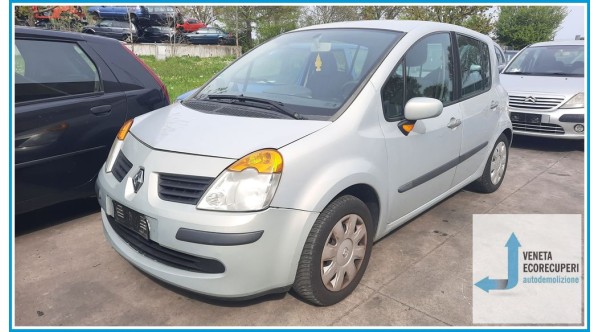 RENAULT MODUS 1a Serie  del 2006 parti usate e ricambi - Tipo Motore K9KT7