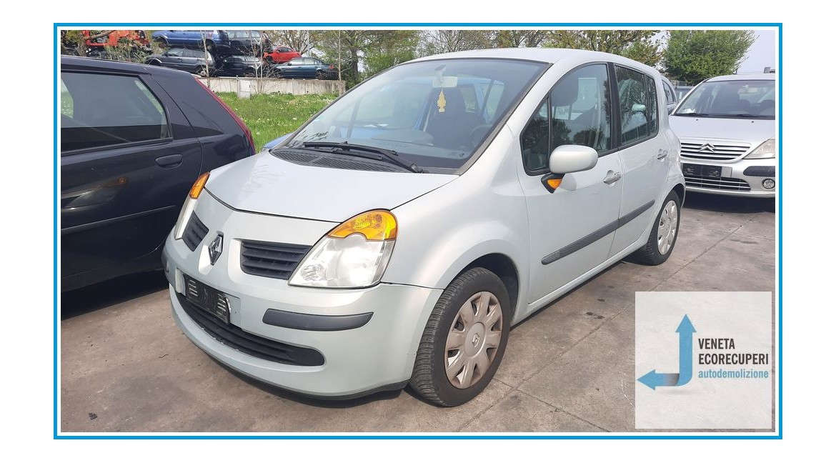 RENAULT MODUS 1a Serie  del 2006 parti usate e ricambi - Tipo Motore K9KT7