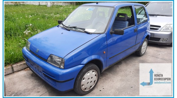 FIAT CINQUECENTO NM del 1998 parti usate e ricambi - Tipo Motore 1170A1046