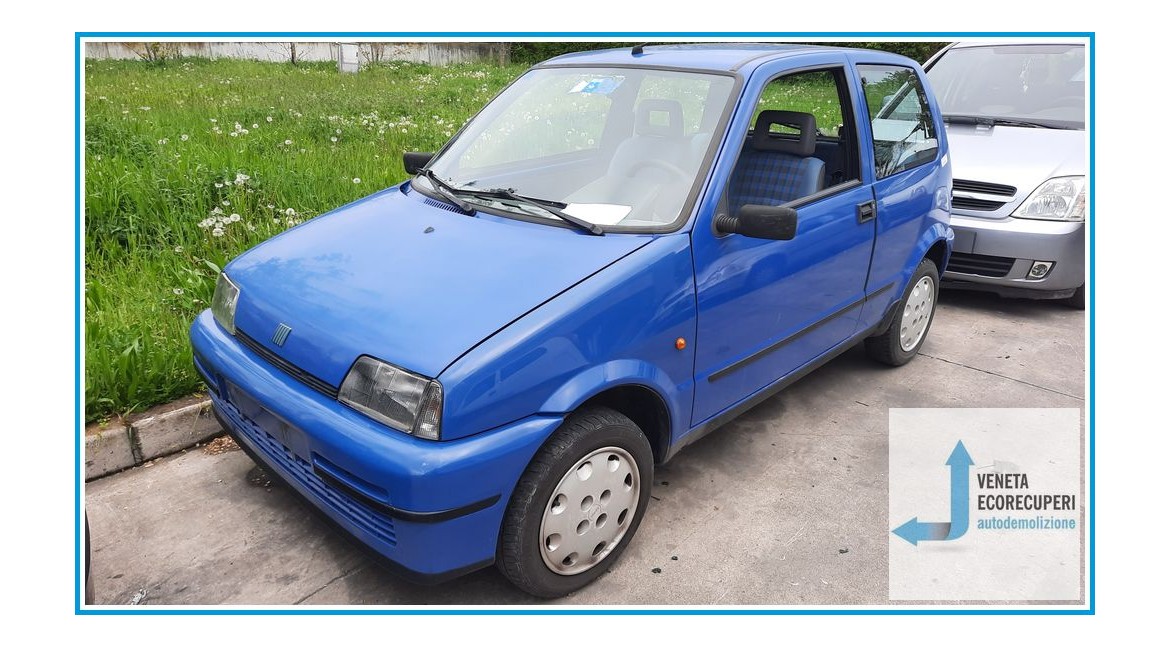 FIAT CINQUECENTO NM del 1998 parti usate e ricambi - Tipo Motore 1170A1046