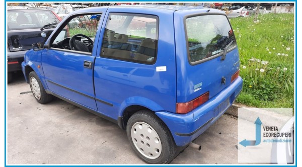 FIAT CINQUECENTO NM del 1998 parti usate e ricambi - Tipo Motore 1170A1046