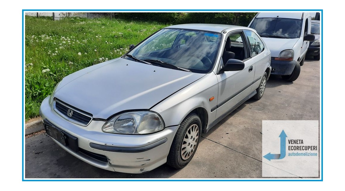 HONDA CIVIC 3 Porte  del 1997 parti usate e ricambi - Tipo Motore D14A4
