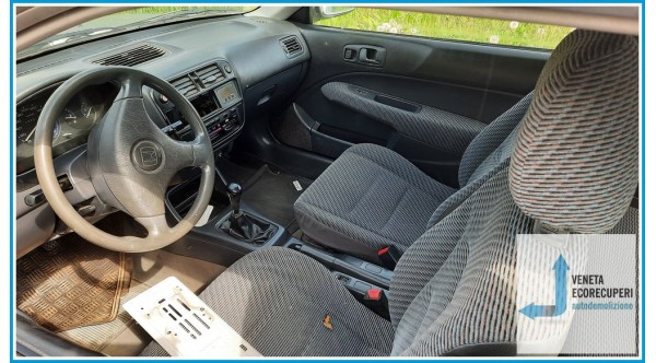 HONDA CIVIC 3 Porte  del 1997 parti usate e ricambi - Tipo Motore D14A4