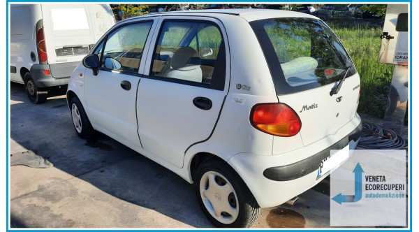 CHEVROLET (DAEWOO) MATIZ M100 del 2000 parti usate e ricambi - Tipo Motore F8CV