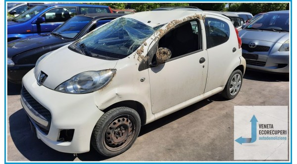 PEUGEOT 107 del 2009 parti usate e ricambi - Tipo Motore 1KR