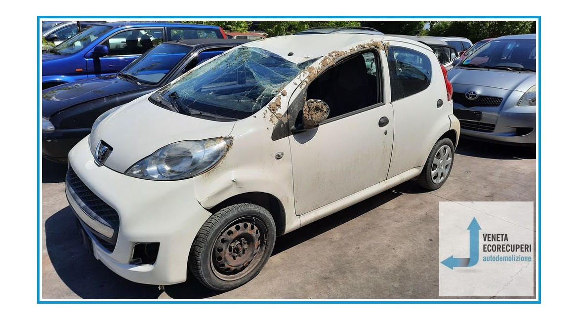 PEUGEOT 107 del 2009 parti usate e ricambi - Tipo Motore 1KR