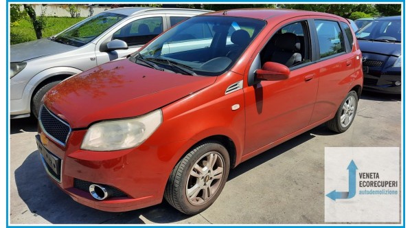 CHEVROLET (DAEWOO) AVEO T250 del 2009 parti usate e ricambi - Tipo Motore B12D1