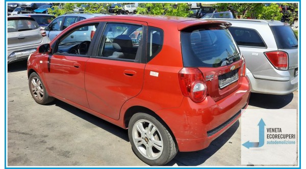 CHEVROLET (DAEWOO) AVEO T250 del 2009 parti usate e ricambi - Tipo Motore B12D1