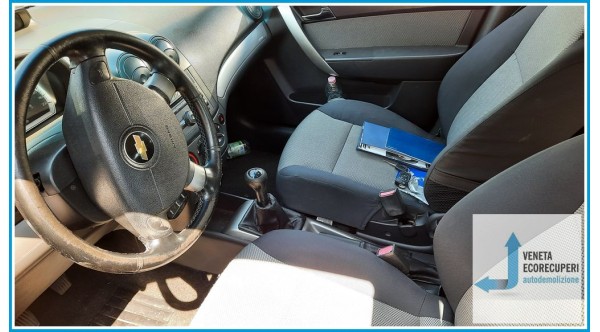 CHEVROLET (DAEWOO) AVEO T250 del 2009 parti usate e ricambi - Tipo Motore B12D1