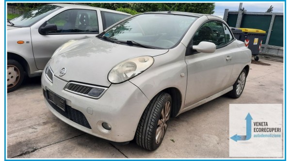 NISSAN MICRA CK12E del 2008 parti usate e ricambi - Tipo Motore HR16
