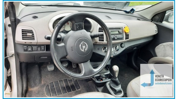 NISSAN MICRA CK12E del 2008 parti usate e ricambi - Tipo Motore HR16