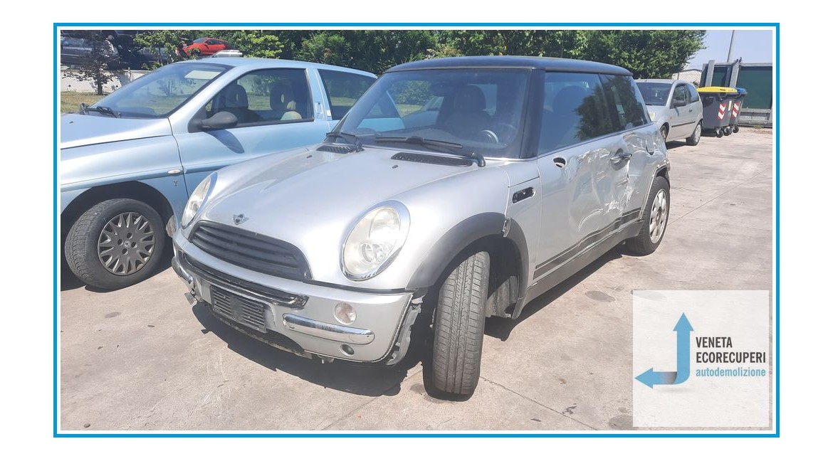 MINI MINI R50/R53 del 2002 parti usate e ricambi - Tipo Motore W10B16A