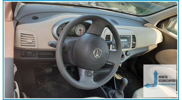NISSAN MICRA K12E del 2009 parti usate e ricambi - Tipo Motore CR12