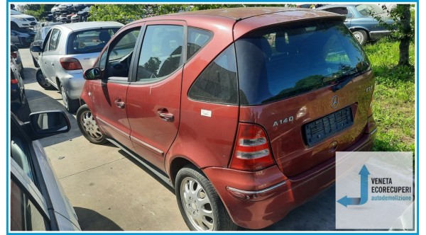 MERCEDES-BENZ Classe A W168 del 2004 parti usate e ricambi - Tipo Motore 166940