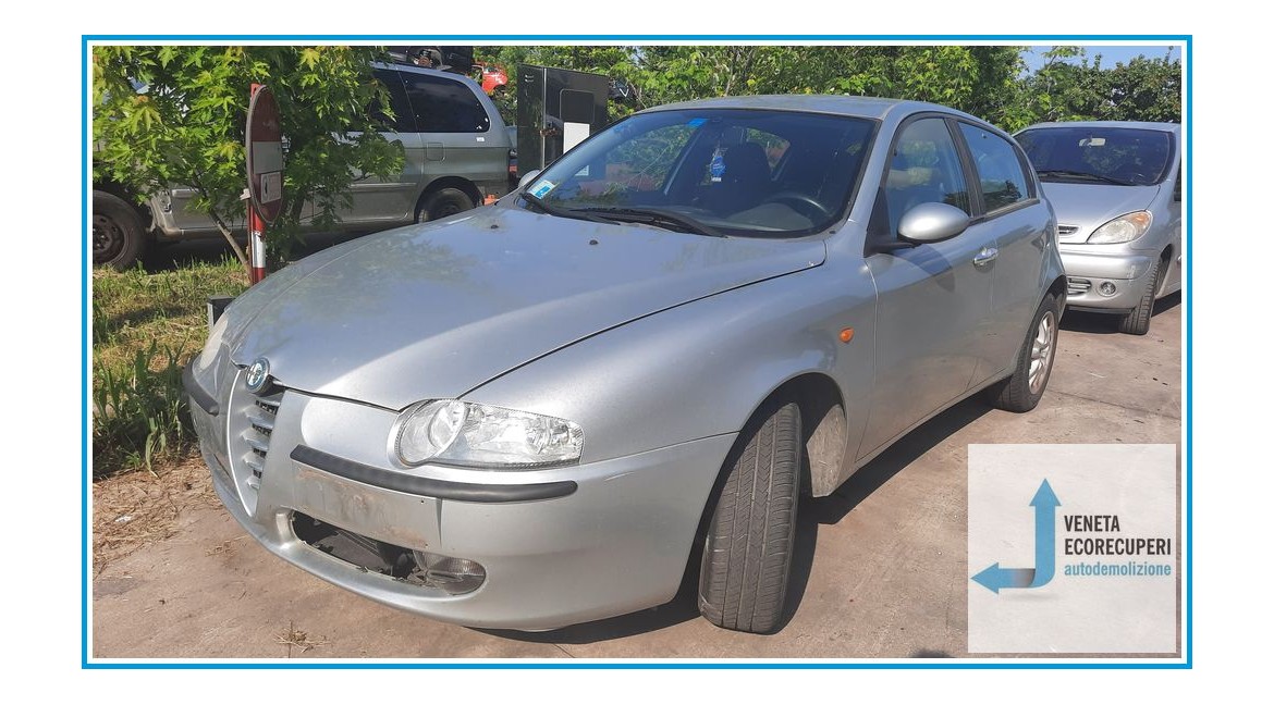 ALFA ROMEO 147 W8 del 2004 parti usate e ricambi - Tipo Motore AR37203