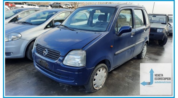 OPEL AGILA H00 del 2000 parti usate e ricambi