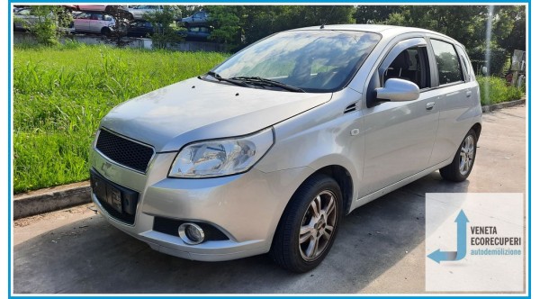 CHEVROLET (DAEWOO) AVEO T250 del 2009 parti usate e ricambi - Tipo Motore B12D1