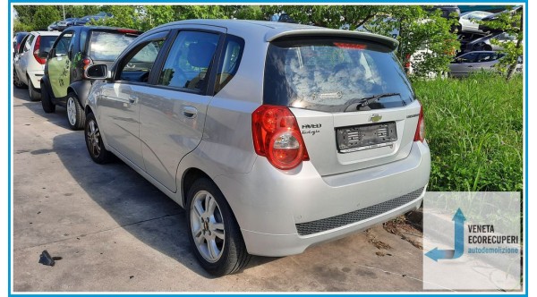 CHEVROLET (DAEWOO) AVEO T250 del 2009 parti usate e ricambi - Tipo Motore B12D1