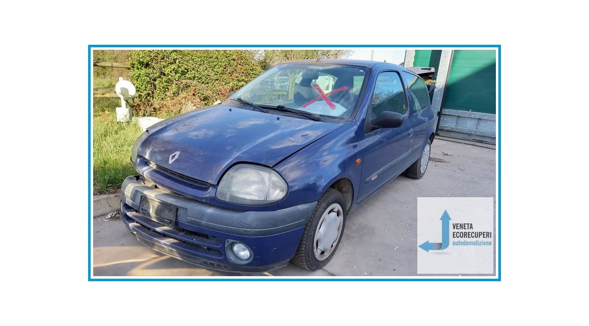 RENAULT CLIO 2a Serie del 1999 parti usate e ricambi - Tipo Motore D7FD7