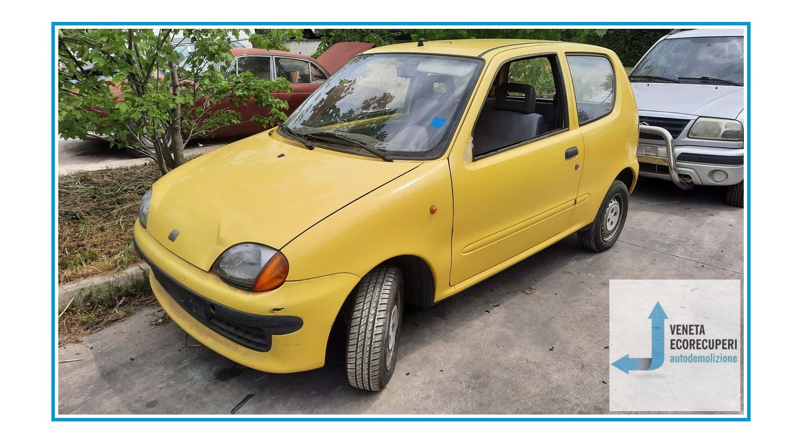 FIAT SEICENTO 1E del 2000 parti usate e ricambi - Tipo Motore 1170A1046