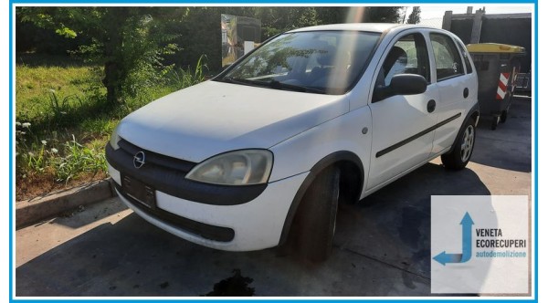OPEL CORSA X01 del 2001 parti usate e ricambi