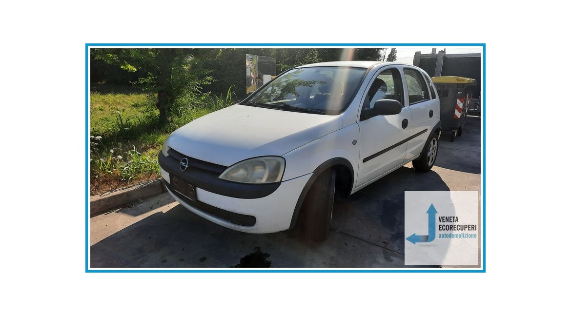 OPEL CORSA X01 del 2001 parti usate e ricambi