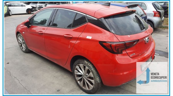 OPEL ASTRA B16 del 2016 parti usate e ricambi - Tipo Motore B16DTE