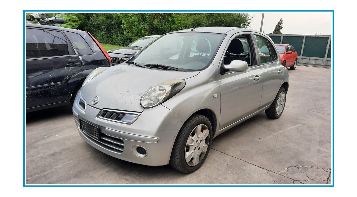 NISSAN MICRA K12E del 2008 parti usate e ricambi - Tipo Motore CR12