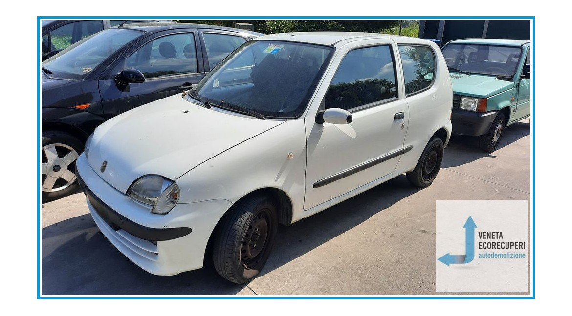 FIAT SEICENTO 1E del 2001 parti usate e ricambi - Tipo Motore 187A1000