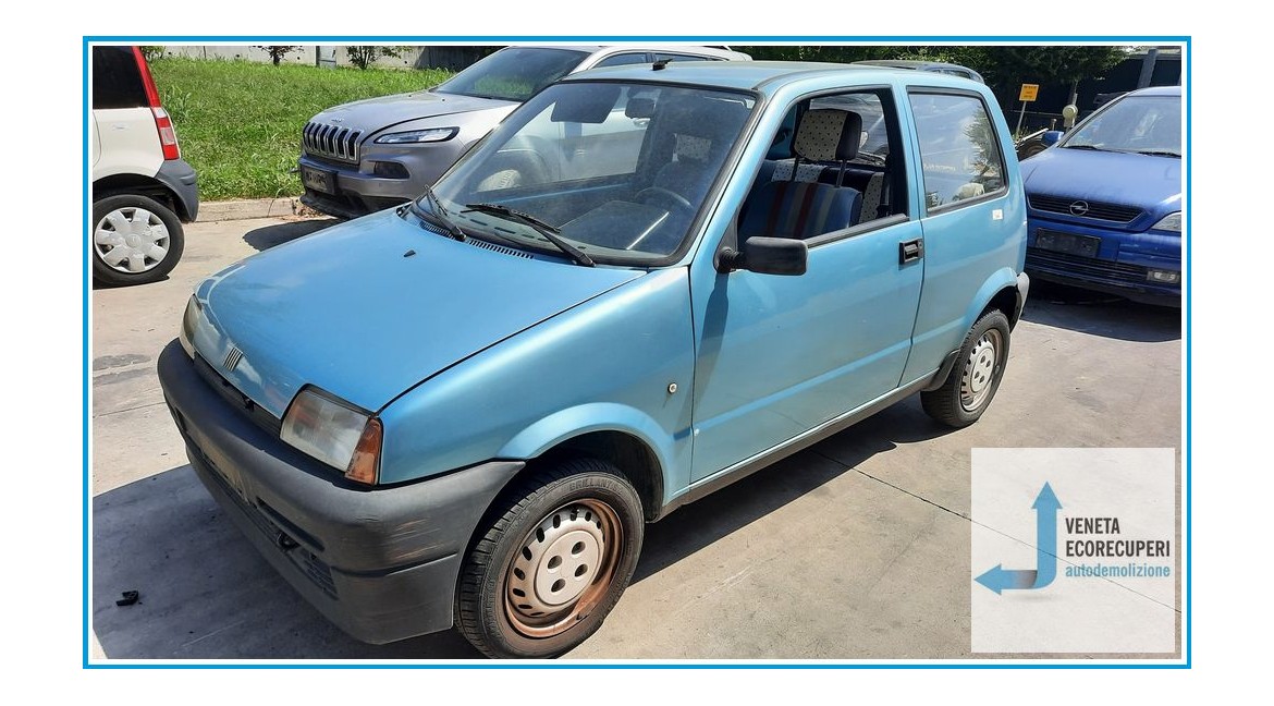 FIAT CINQUECENTO NM del 1997 parti usate e ricambi - Tipo Motore 1170A1046