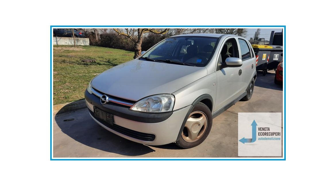 OPEL CORSA X01 del 2003 parti usate e ricambi