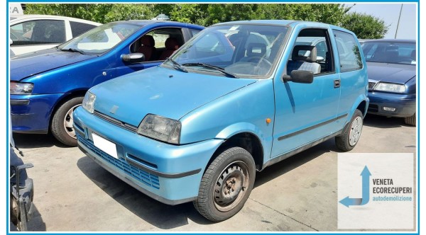 FIAT CINQUECENTO NM del 1998 parti usate e ricambi - Tipo Motore 1170A1046