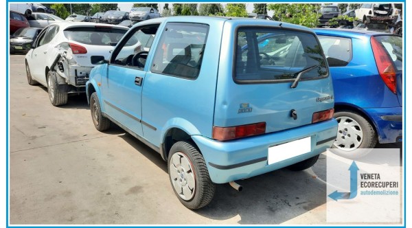 FIAT CINQUECENTO NM del 1998 parti usate e ricambi - Tipo Motore 1170A1046
