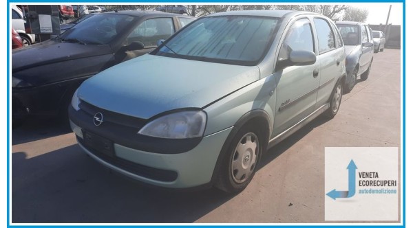 OPEL CORSA X01 del 2001 parti usate e ricambi
