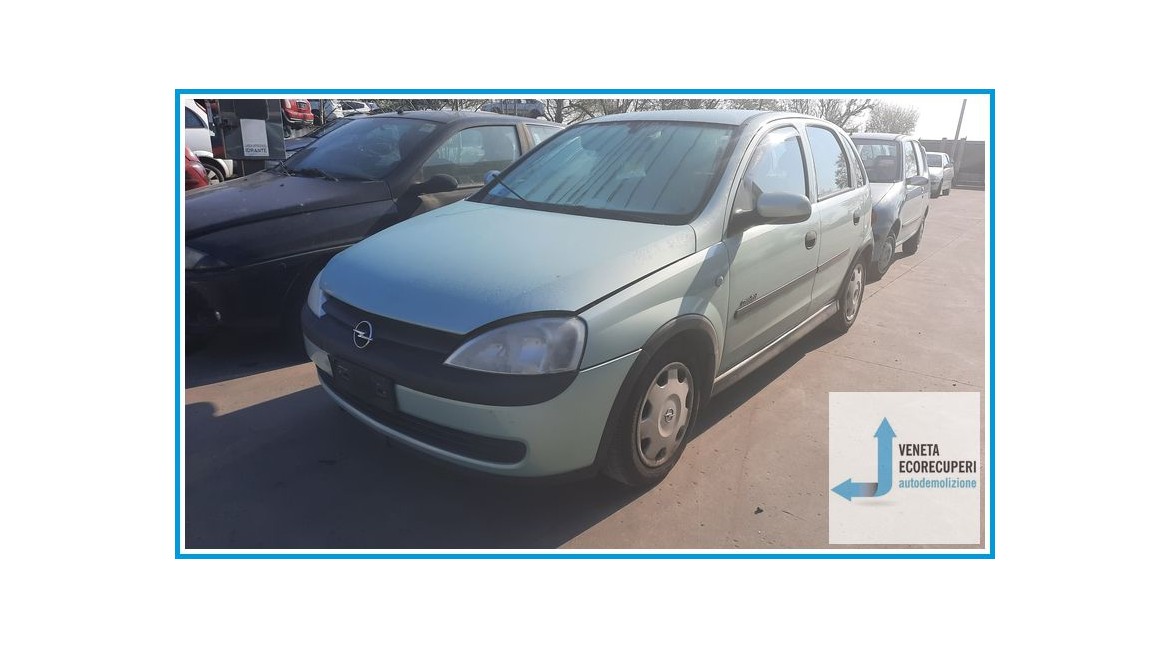 OPEL CORSA X01 del 2001 parti usate e ricambi