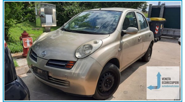 NISSAN MICRA K12E del 2004 parti usate e ricambi - Tipo Motore K9K