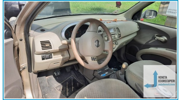 NISSAN MICRA K12E del 2004 parti usate e ricambi - Tipo Motore K9K