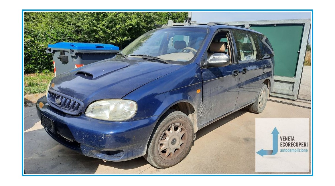 KIA CARNIVAL 1a Serie del 2000 parti usate e ricambi - Tipo Motore J3